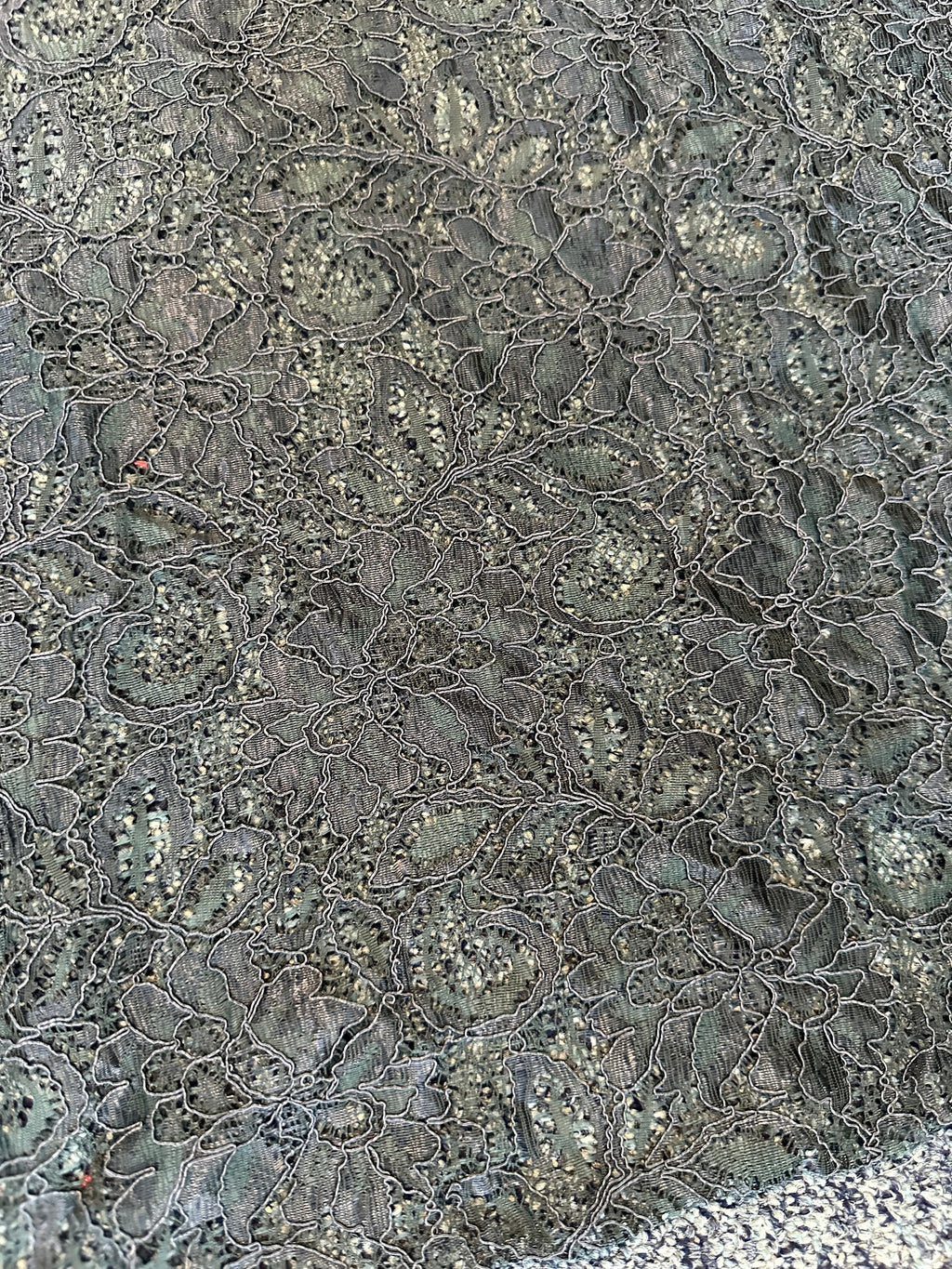 All the Lace - purples, grey, indigo, blue -  Tocca John Kaldor lace bundle  1.30kg