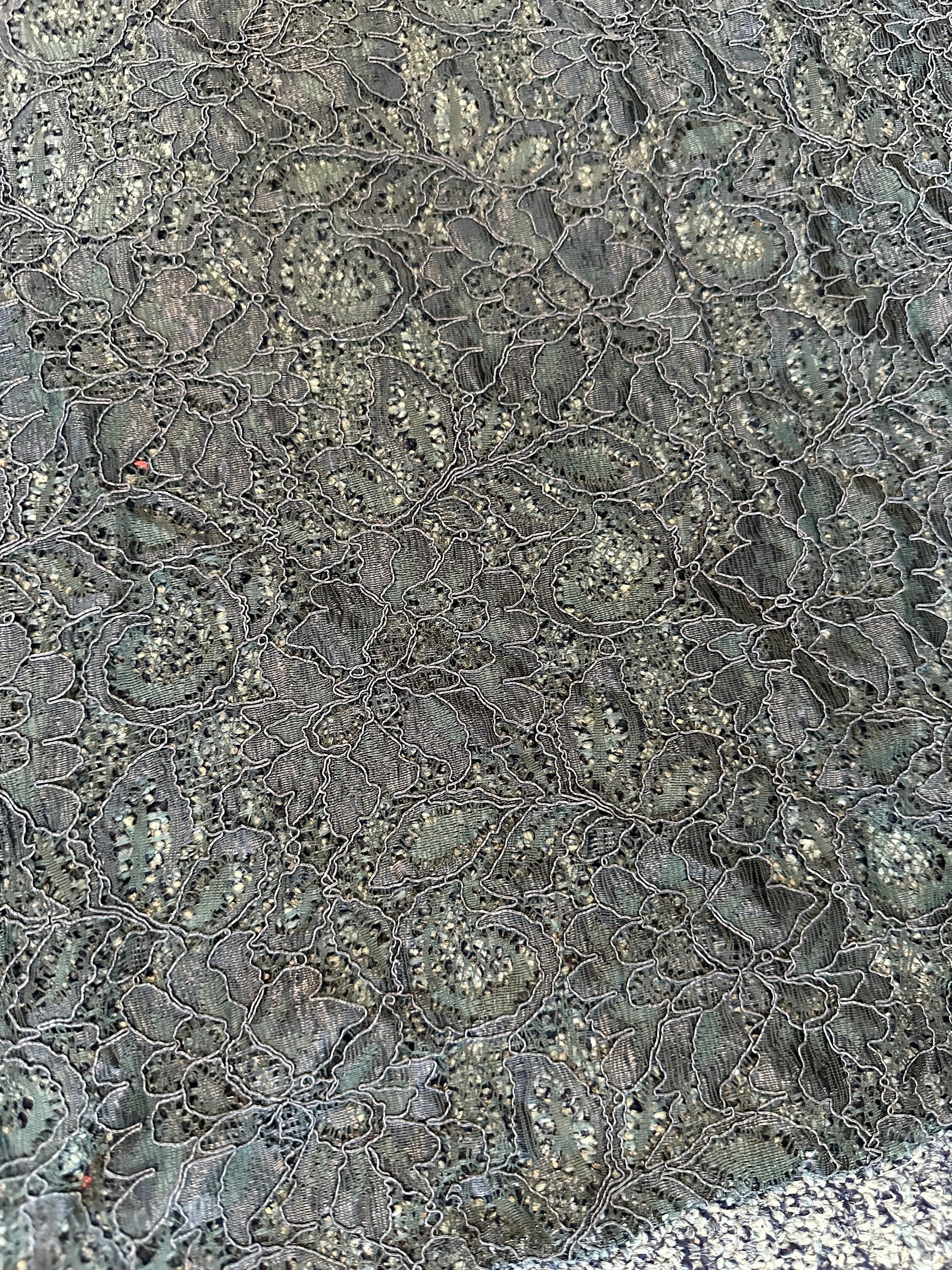 All the Lace - purples, grey, indigo, blue -  Tocca John Kaldor lace bundle  1.30kg